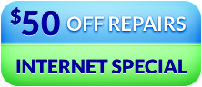 $50 Off AC and HVAC Repairs Internet Special